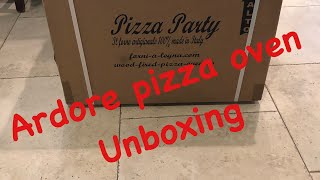 Unboxing Ardore pizza oven