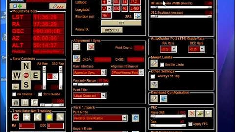 EQASCOM: Autoguiding