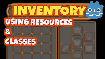Drag & Drop Inventory met behulp van bronnen in minder dan 25 minuten || Deel 1 Godot 4.2