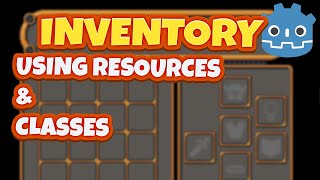 Drag & Drop Inventory Using Resources In Under 25 minutes || Part 1 Godot 4.2