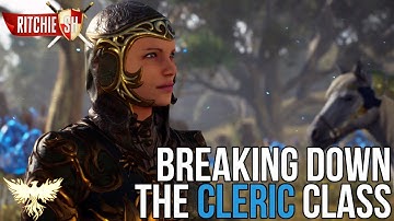 Ashes of Creation MMORPG – Breaking Down the Alpha 1 CLERIC Class and Abilities!