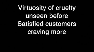 Defeated Sanity - Engulfed In Excruciation Lyrics [HQ]