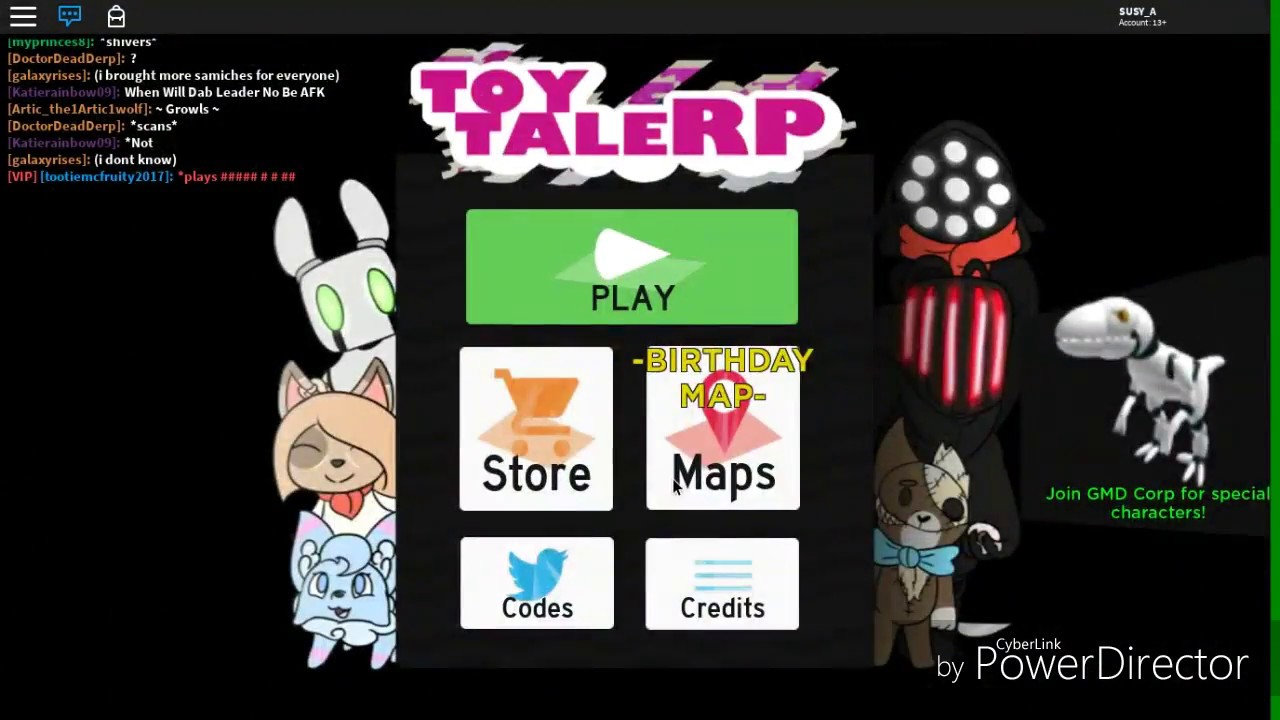 Roblox Roplaying Toytale Roplay Youtube - gmd roblox