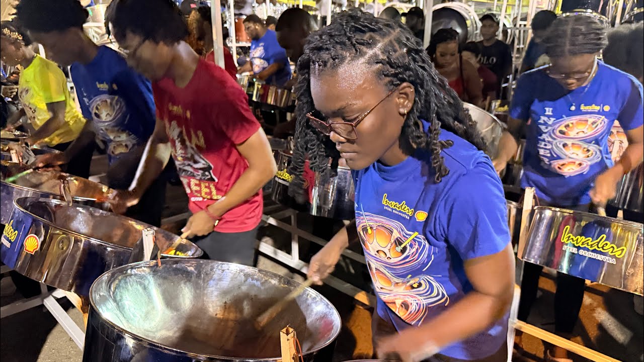 Shelll Invaders Shell Invaders Steel Orchestra at Panorama Semis Large and Medium Bands ...