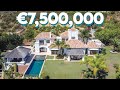 TOURING A LUXURY €7,500,000 MARBELLA VILLA *INSANE MOUNTAIN VIEWS*