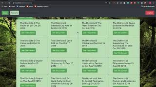 Moss react app application screenshot 1