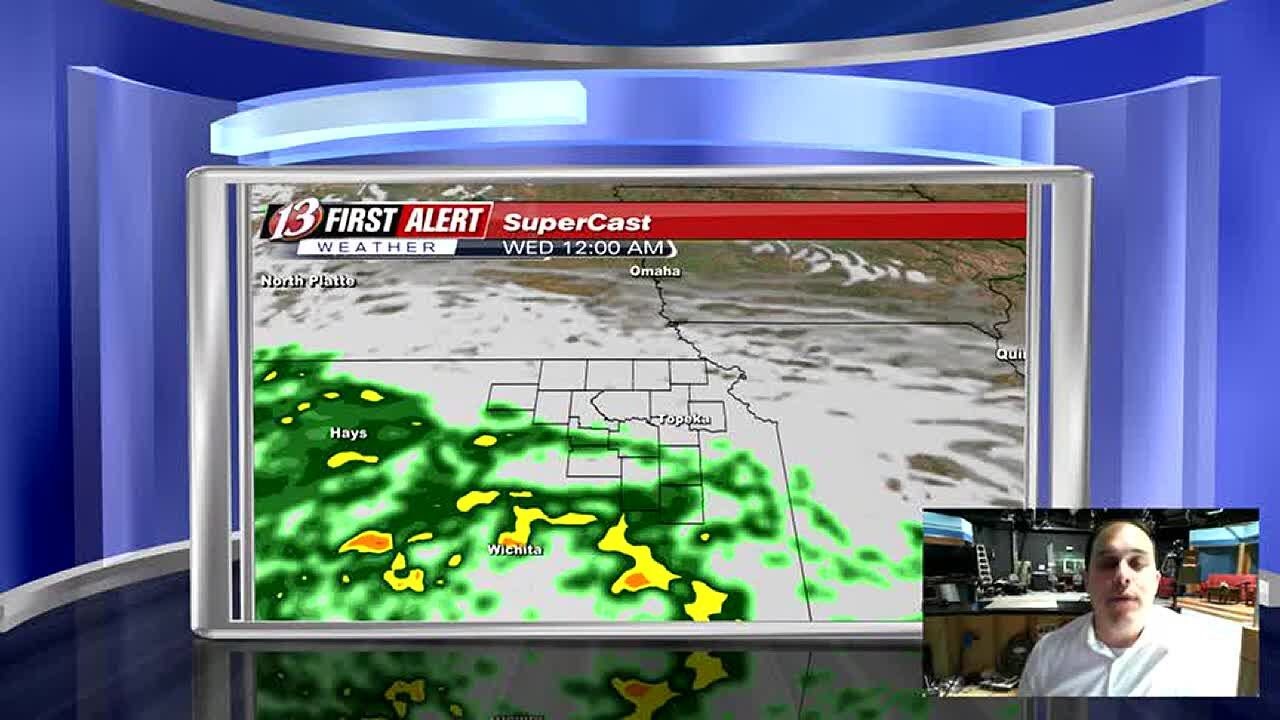 Dry today, rain returns late tomorrow into tomorrow night - YouTube