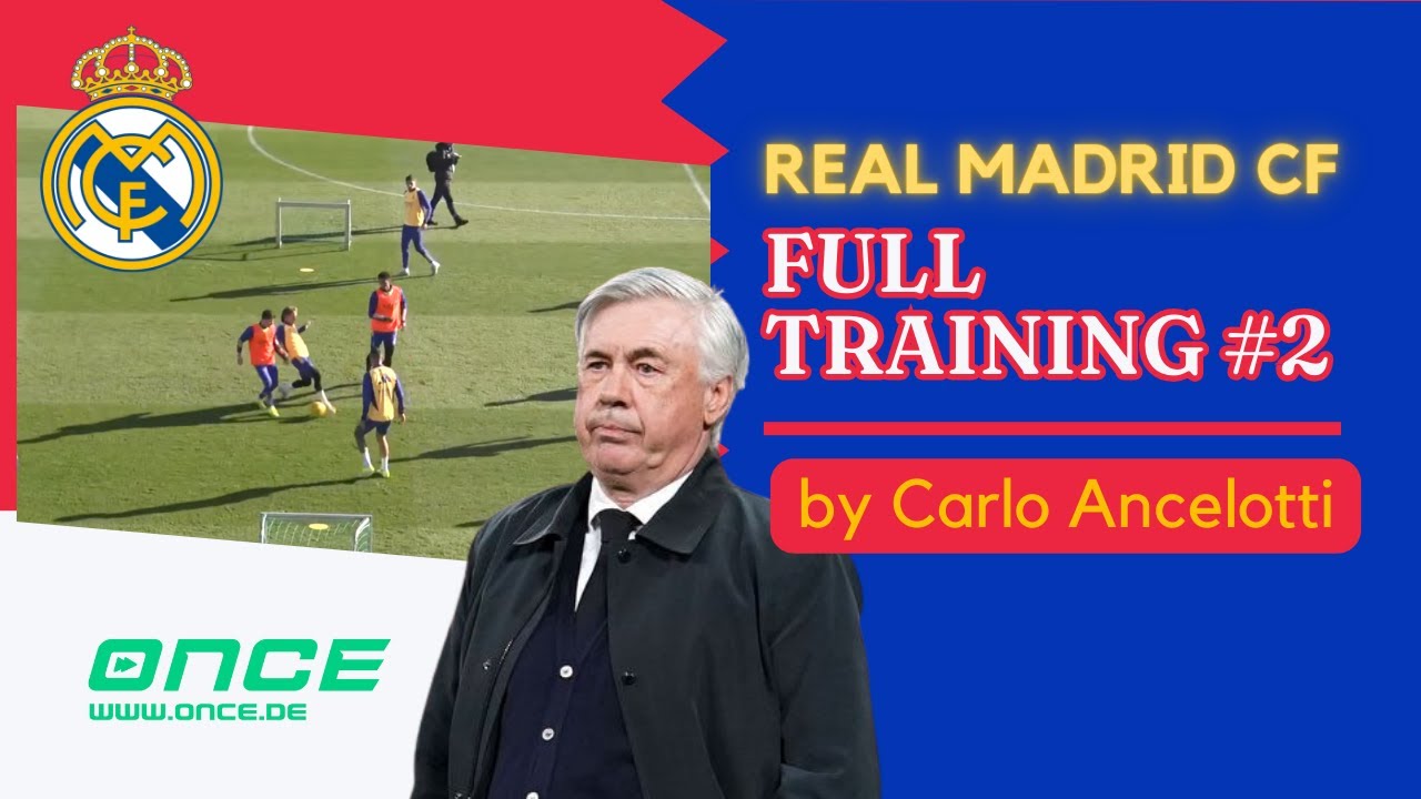 Real Madrid CF   full training  2 by Carlo Ancelotti