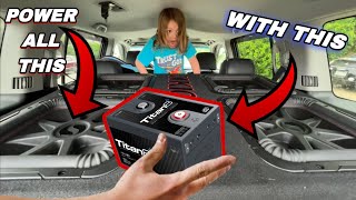 The Ultimate Car Audio Battery The Power of Titan 8’s