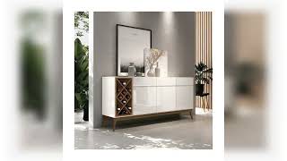 Review Buffet Sala Jantar Adega Passion Edn Off White Naturale Off White Natural