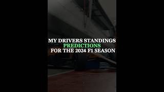 My Drivers Standings Predictions For The 2024 F1 Season #formula1 #f1