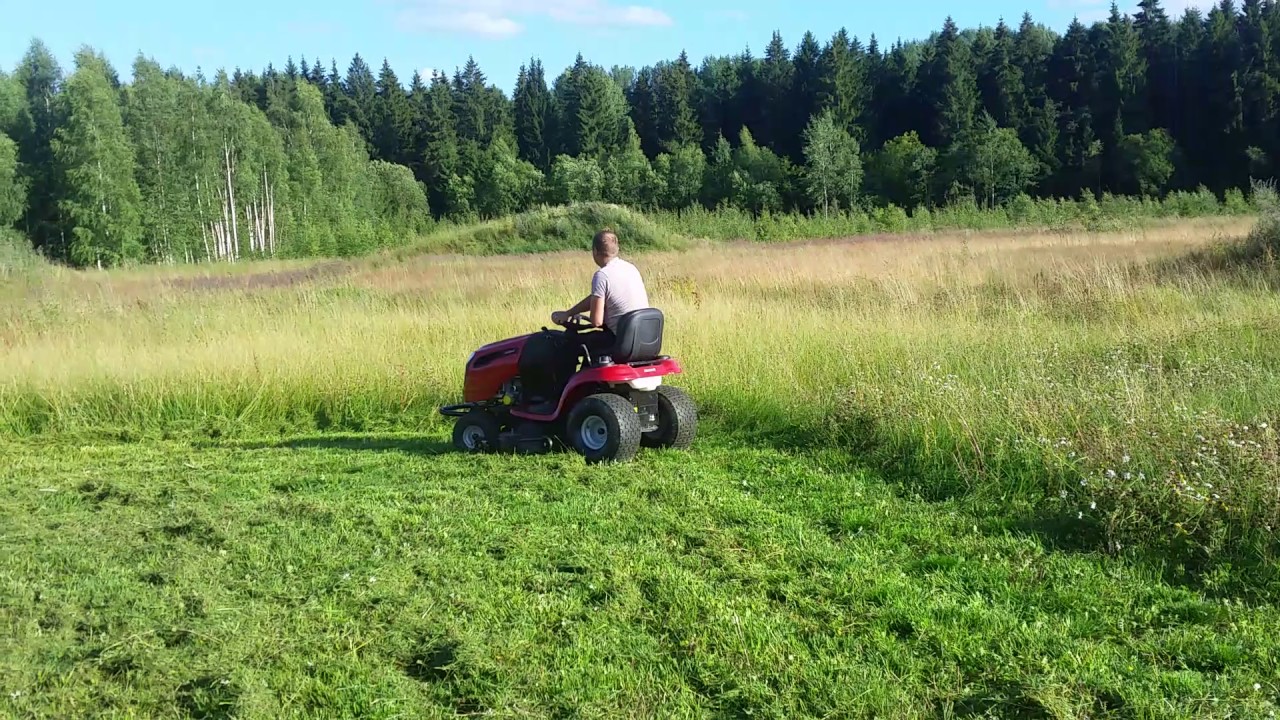 Jonsered Ride On Mower Youtube