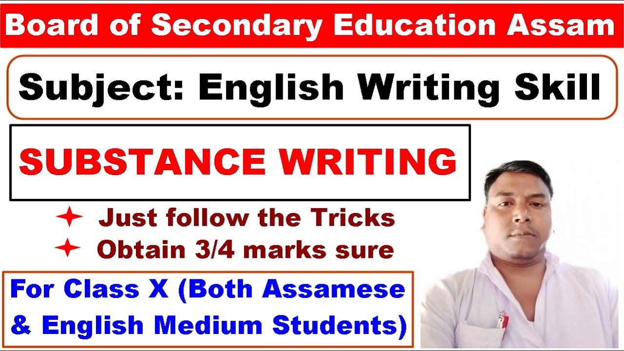 essay writing for class 10 seba