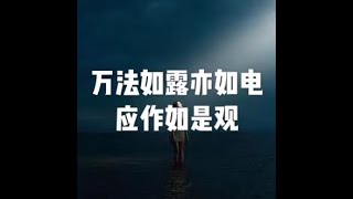 201809 万法如露亦如电　应作如是观23988