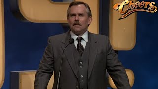 Cheers S08E14 What is... Cliff Clavin? | Jeopardy! | Season 8 Episode 14 | #Cheers TV Episode Review