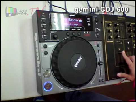 gemini CDJ-600 デモ