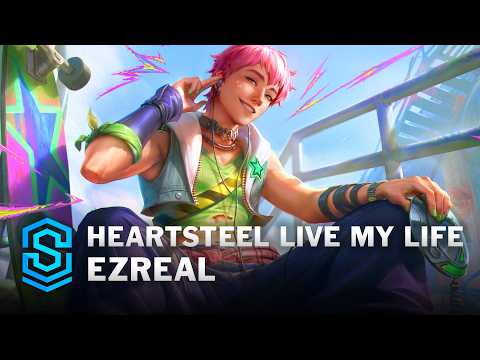 HEARTSTEEL Live My Life Ezreal Skin Spotlight - League of Legends