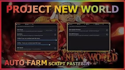 NEW Project New World Script  Hack  Auto Farm Quests + BRING ALL FRUITS  PASTEBIN 2025