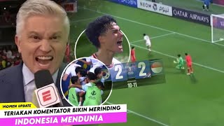 Ini Seperti Mimpi ! Reaksi Dunia Melihat Goal & Perjuangan Indonesia Sampai Buat Merinding