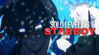 Solo Leveling Edit Sung jinwoo Vs Everyone (Starboy AMV) 4K