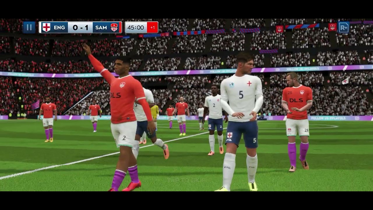 DLS 26 | Полуфинал Кубка международных матчей 🔥 | 1 эпический матч против Англии | SAMMY FC