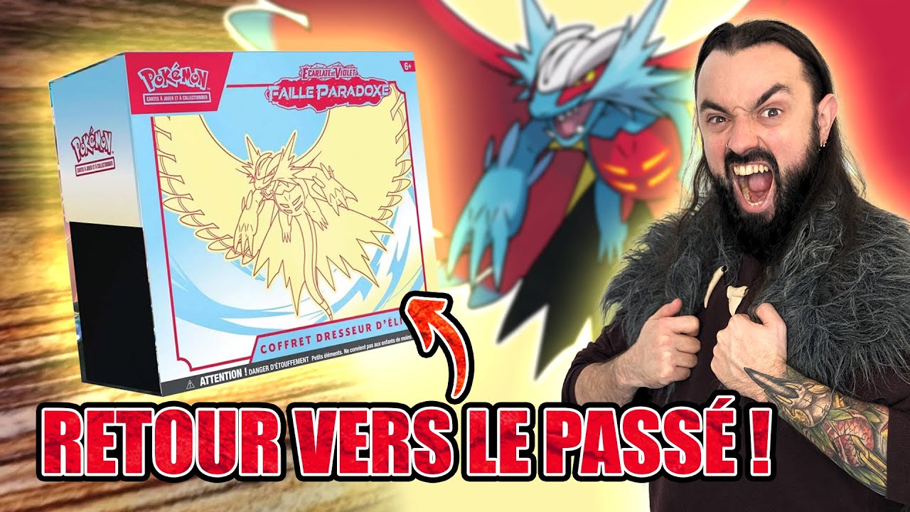 ETB FAILLE PARADOXE - RUGIT-LUNE ! 🦎🌙 Ouverture d'une Faille vers la Préhistoire Pokémon ! 🦖
