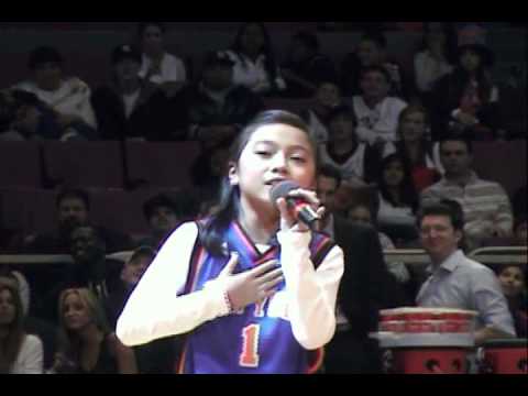 Nina Waga Mojares sings at Madison Square Garden- ...