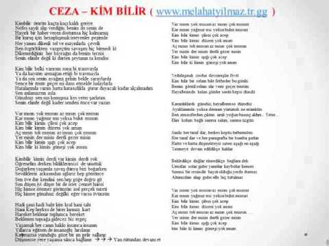 Karaoke- Ceza- Kimbilir