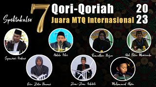 Spektakuler!!! 7 Qori-Qoriah Juara MTQ Internasional 2023