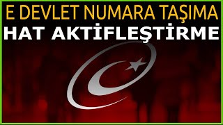 Numara Taşıma E Devlet Onayı Numara Taşıma Hat Aktifleştirme Nasıl Yapılır Bankaya Bildirme