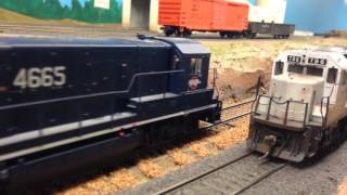 KCS 3rd sub ops session 9/24/16 MoPac crossing North Sallisaw