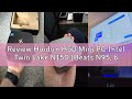 Review Huidun H50 Mini PC Intel Twin Lake N150 (Beats N95, bis zu 3,60 GHz), 16GB RAM 512GB M.2 SSD