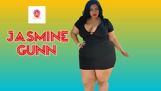 Jasmine Gunn 🇺🇸…| American Gorgeous Curvy Plus Size Model | Beautiful Fashion Model | Biography