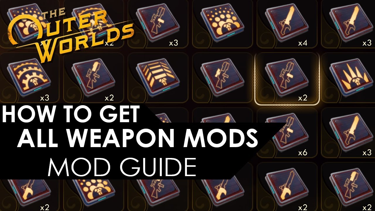 The Outer Worlds Weapon Mods Guide