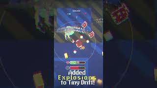 PIXEL ART Explosions in Tiny Drift #gaming #godot #madewithgodot #gamedev #gamedevblog