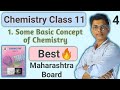 Lecture 4 || chapter 1 Some basic concept of chemistry class 11 chemistry maharashtra board || #nie