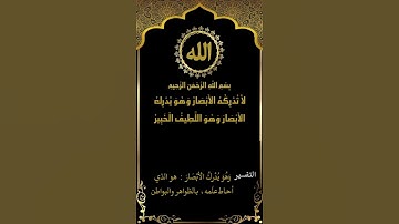 بديع السماوات والأرض.. تلاوة مميزة من سورة الأنعام (101-104) للشيخ ياسر سلامة