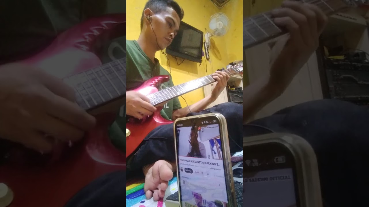 Cover gitar. Pembaharuan. Rhoma irama 