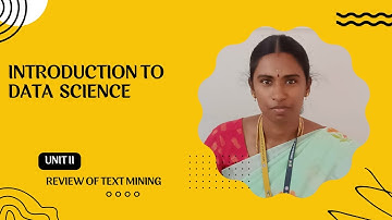 M YOGADHARANI|INTRODUCTION TO DATA SCIENCE|SNS INSTITUTIONS