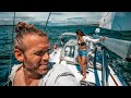 Fleeing a HURRICANE on a Sailboat – But We Went The Wrong Way 😧🤮 | Expedition Evans 53