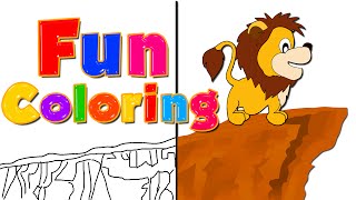 Fun Coloring | Coloring Book | Animal & Insects | Learn Colors I Color Animals and Insects