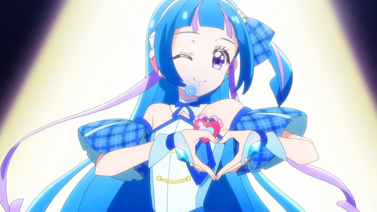 4K画質・キミとアイドルプリキュア♪「キュアウインク（蒼風なな）初