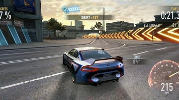 LOCKDOWN ESCAPE BMW CSL 3.0 NEED FOR SPEED NO LIMITS TAKE DOWN ANDROID GAMEPLAY
