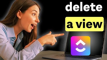 How to Delete a View on Clickup