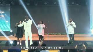 Video thumbnail of "Dunsin oyekan (fragrance to fire) Live"