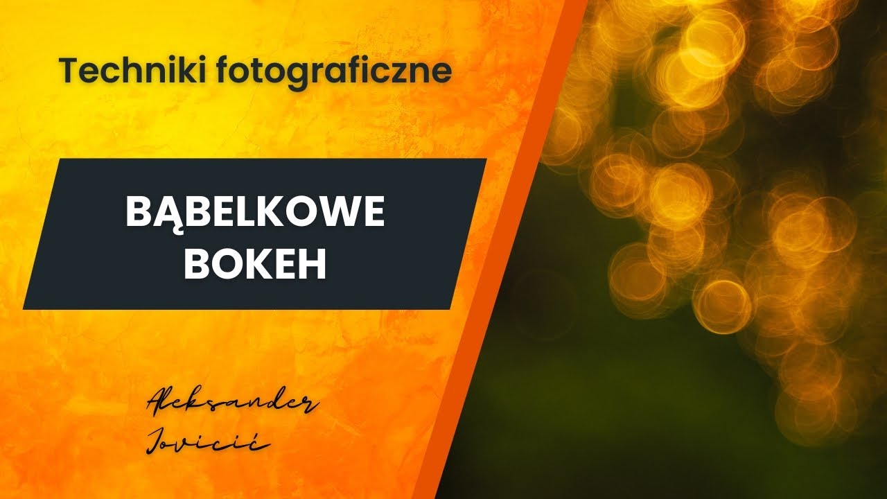 Bąbelkowe BOKEH - jak uzyskać efekt Bubble Bokeh. TTArtisan 100mm F/2.8 - Poradnik Fotograficzny
