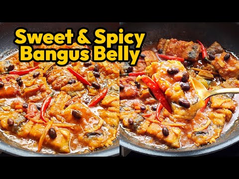 SWEET AND SPICY BANGUS BELLY RECIPE