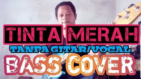 TINTA MERAH TANPA/VOCAL GITAR( BASS COVER) BECKINGTRACK