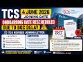 TCS 4 June 2026 Joining Date Onboarding Date Rescheduled Due BGC Delay | TCS Revised Joining Letter