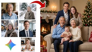 Create a Perfect Family Photo from Separate Images Using Gemini AI